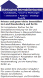 Mobile Screenshot of maerkisches-immobilienkontor.de